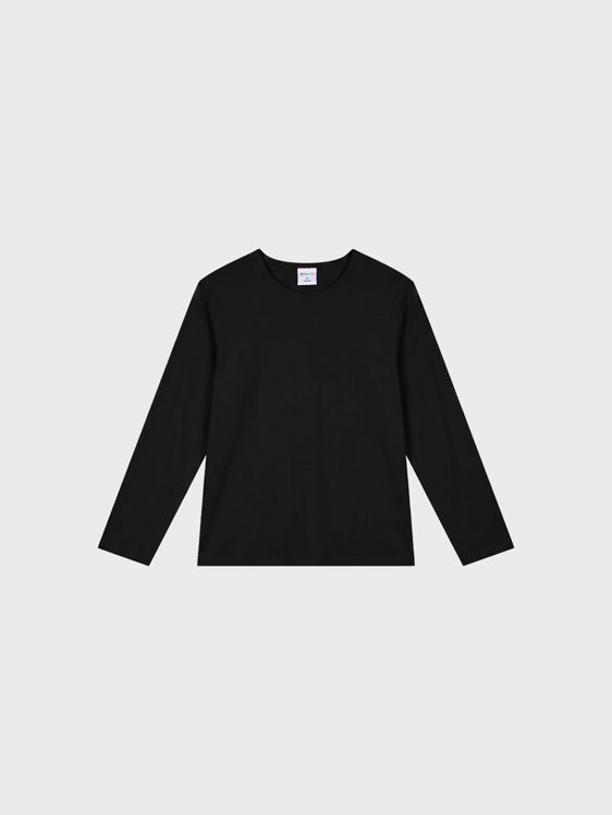 Picture of ND10261 CHILDREN HIGH QUALITY COTTON LONGSLEEVE ROUNDNECK
